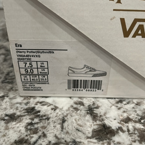 Harry Potter Slytherin Vans - Picture 5 of 7